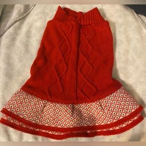 Doggie Cable Knit Dress
